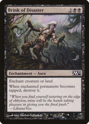 Brink of Disaster [Magic 2012] Magic MTG