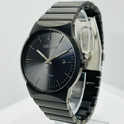 Citizen Men's Eco-Drive Axiom Black/Gray Gunmetal 40mm Watch