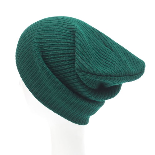 Mens Slouch Beanie Knitted Cap Winter Long Baggy Unisex Oversized Gifts Cap - Picture 12 of 15
