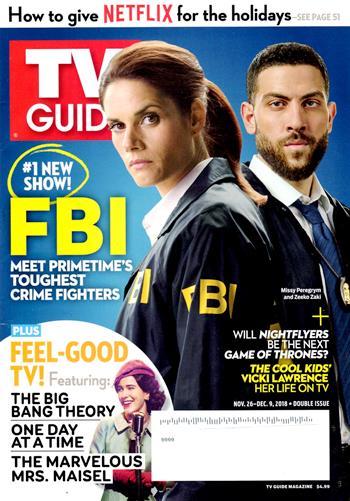 Crime Shows Best Fbi Series COLLECTIBLE TV GUIDE DOUBLE