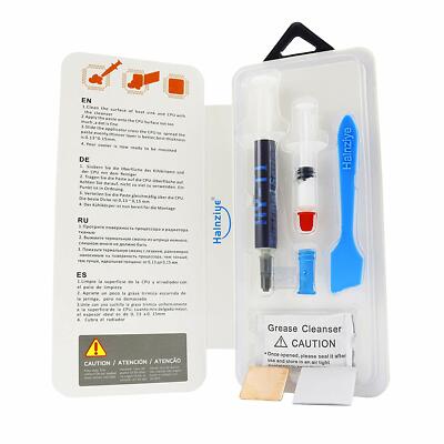 HY-T1 Extreme Performance Wärmeleitpaste (8,3 W/m-k) Kupfer Unterlegscheibe & Pad Kit