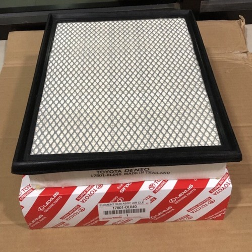17801-0L040 Element Sub-Assy Air Cleaner Filter Toyota Fortuner Hilux Innova OEM - Picture 2 of 2