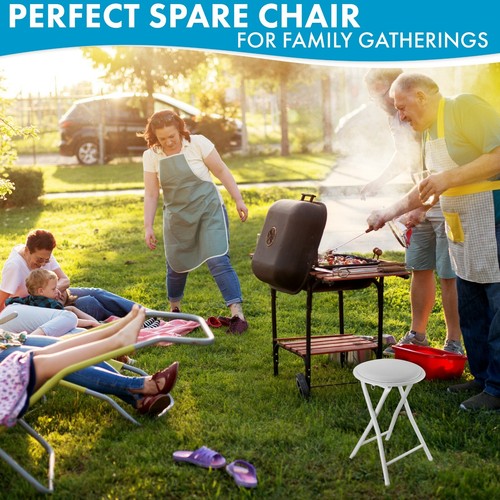 Chairs Studying Dining Office Event Chair Folding Padded FauxLeather Black White - Picture 36 of 39