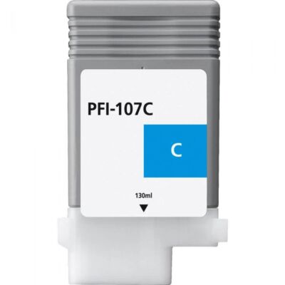 PFI-107 C Ink Cartridge PFI-107 C Ink tank 130 ml CYAN Compatible With Canon PFI