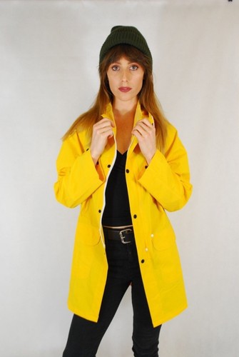 Fishermans Yellow Mac Raincoat Jacket 