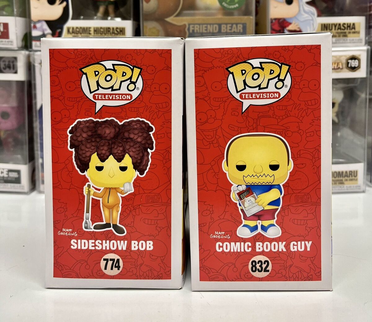Funko Pop The Simpsons Sideshow Bob #774 Shop Exclusive