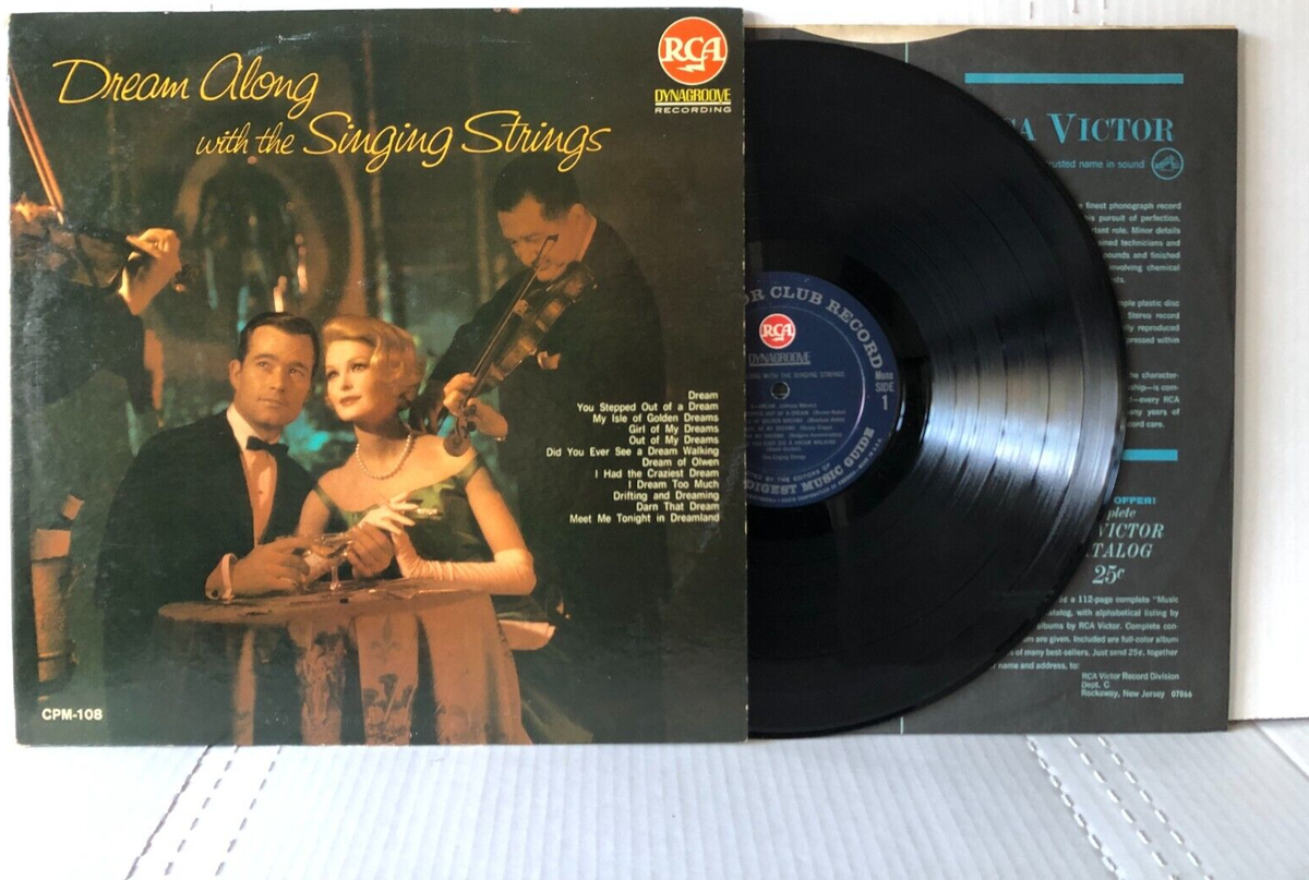 DREAM ALONG WITH THE SINGING STRINGS Original 1964 RCA Victor Mono