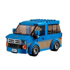 Lego City 60117 Great Vehicles VAN & CARAVAN adventure Dog Camping Camper NISB