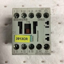 Siemens Sirius 3RT1015-1BB42 120V Coil 20A 600V Contactor