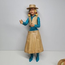 Vintage 1965 Josie West 9" Louis Marx Action Figure Doll Johnny West Adventure