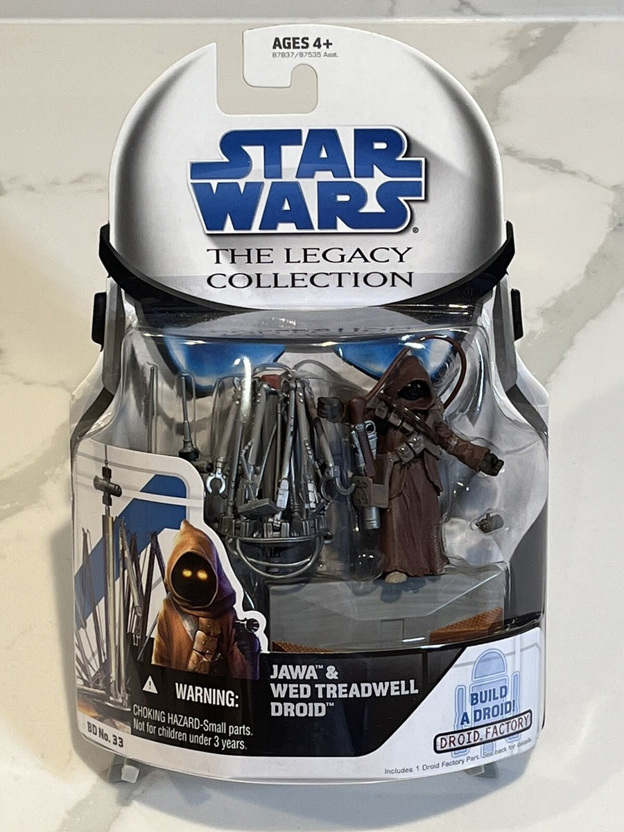 レガシーコレクション　ジャワ　JAWA WED TREADWELL DROID Jawa & WED Treadwell Droid - BD33 - 2008 Star Wars Legacy