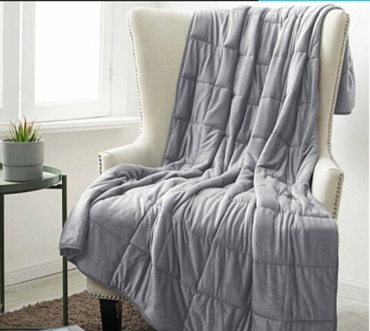 Kathy Ireland Heirloom Flannel Weighted Blanket 12lbs | eBay