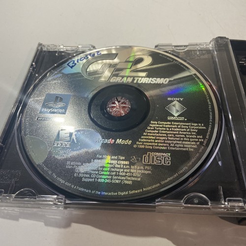 Gran Turismo 2 GT2 Sony PlayStation 1 - Tested - No Manual - Picture 3 of 4