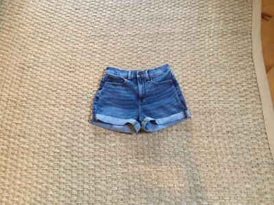 J Crew Women's Jean Shorts Mid-Rise  Size 24