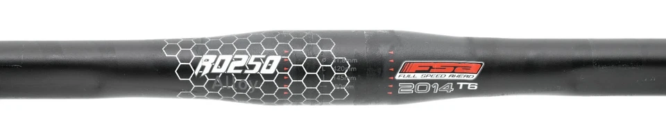 FSA RD250 T6 Alloy Road Bike Drop Handlebars 31.8 x 42cm Black Gravel Cycling CX - Image 4 of 4