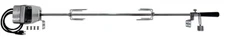 Universal Heavy Duty Complete BBQ Grill Rotisserie Kit - 53" x 1/2" w/ Motor