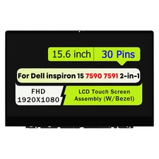 New For Dell Inspiron 15 7591 2-in-1 NPR9W 0NPR9W FHD LCD Touch Screen Assembly