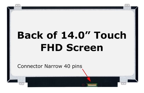 Lenovo Thinkpad T470S T480S FHD 40pin LED LCD Touch Screen SCREENARAMA FAST - Afbeelding 2 van 8