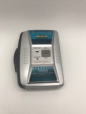AIWA HS-TA193 AM/FM Stereo Cassette Tape Player Super Bass - Works partially
