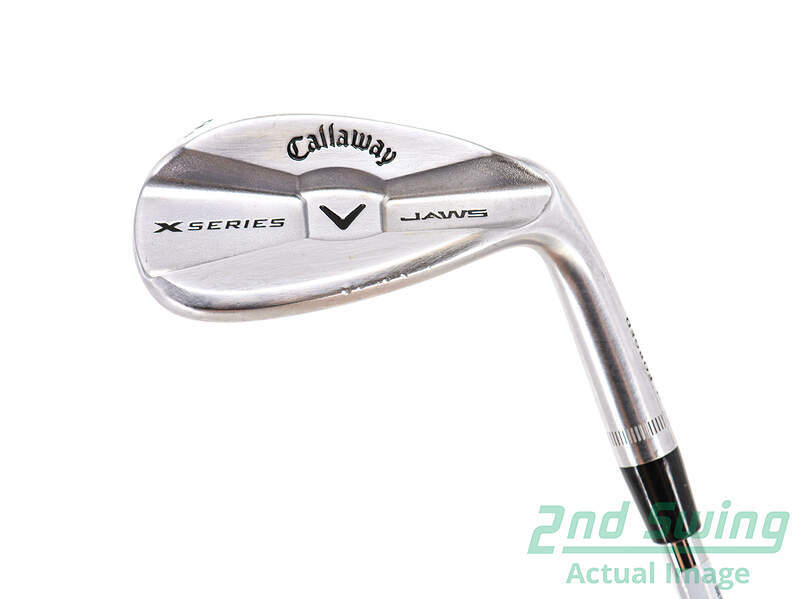 Callaway X Series Jaws CC Chrome 52° Gap Wedge Steel Flex Right 35.25in