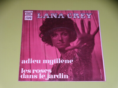 45 tours SP - LANA GREY - ADIEU MYTILENE - 1972 | eBay
