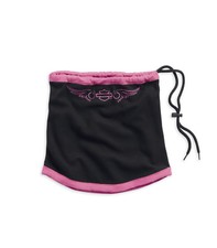 Harley-Davidson  Women's Fleece Neck Tube, Pink Label Bar  Shield 99522-15VW