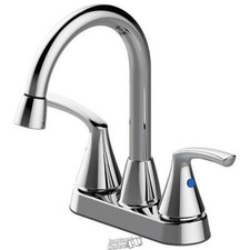 Homewerks Worldwide-Pull-Down Chrome Bath Faucet 7" Sink Spout Retractable Hose