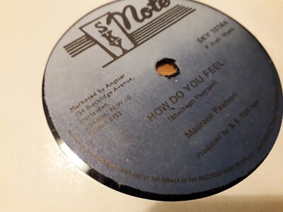 Maureen Pearson , How Do You Feel , 7'' Sky Note