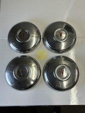 41972 Pontiac Firebird Stainless Poverty Hubcaps 488630 1 Year Only Caps 41972 Pontiac Firebird Stainless Poverty Hubcaps 488630 1 Year Only Caps