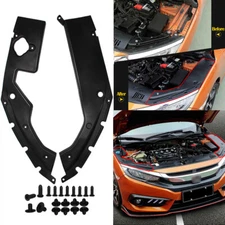 Auto Engine Cover Leaf Plate Bay Cover For Honda 10TH Gen Civic 2016-2019 17 18