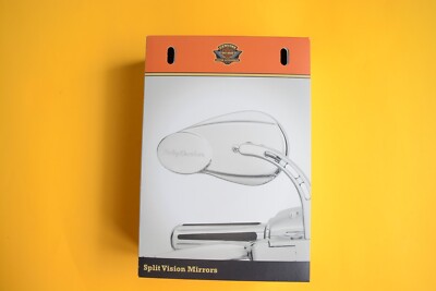 HARLEY DAVIDSON NEW OEM Split Vision Mirrors, Chrome 92190-06A