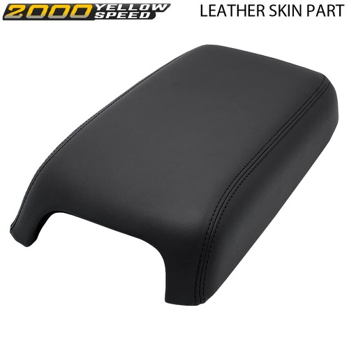 Raveoli Cart Leather Center Console Lid Armrest Cover for 2016-2023