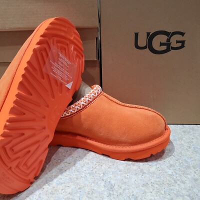 NEW LITTLE KID TODDLER 10 ORANGE SODA UGG TASMAN II SUEDE