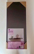 B&Q Ebony Effect Floating Shelf Kit 60cm