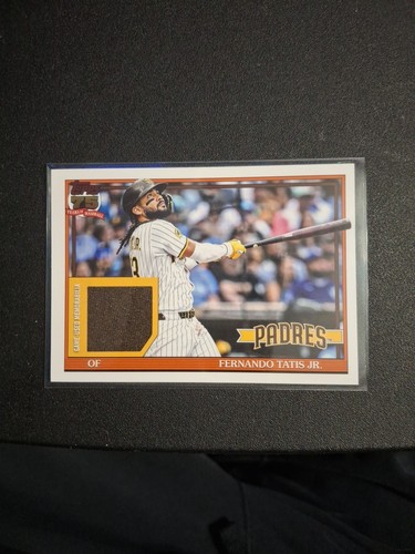 2026 Topps Series 1 Fernando Tatis Jr Game Used Relic San Diego Padres
