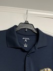 Antigua Men GOLF Shirt M Nashville Predators HOCKEY Navy Logo Polo  NHL 46 Chest — photo 6