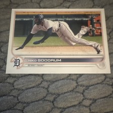 Topps 2022 Series 2 Niko Goodrum #573 Detroit Tigers MLB Base Set Baseball Card