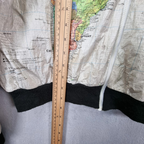 Vintage Wearin' The World Graphic Jacket Mens XXL1989 Nirvana Kurt Cobain True - Picture 15 of 16