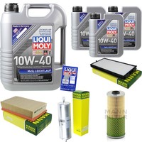 Mann Inspektionspaket 8L Liqui Moly Leichtlauf 10W-40 FüR BMW 7Er E32 750Iil