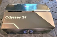Samsung Odyssey G7 27” 240Hz QHD Curved Gaming Monitor -Broken LCD-Parts/Repair