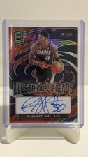 RASHEED WALLACE - 2022-23 Panini Spectra Illustrious Legends Asia Black Auto