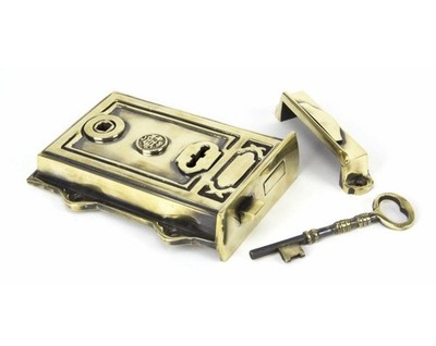 The Anvil Aged Brass Davenport Felgenschloss