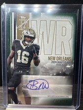 Bub Means 2024 Topps Signature Class Football Rookies Class Auto - RCA-BM /150