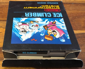 &iexcl;Estado de coleccionista! Ice Climber Small Box Nintendo NES Juego Sistema de Entretenimiento
