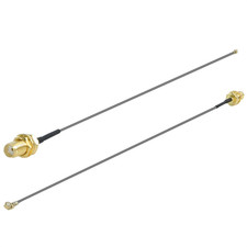 8 Inch U.FL IPEX / MHF1 to SMA Female Ultra Low-Loss 1.37Mm Coaxial Pigtail Ju