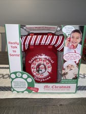 Santa  s Magical Telephone Mr. Christmas Interactive Holiday Toy
