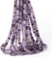 ICAI Beads 5X8Mm Natural Rondelle Spacer Loose Beads for Jewelry Making DIY Craf