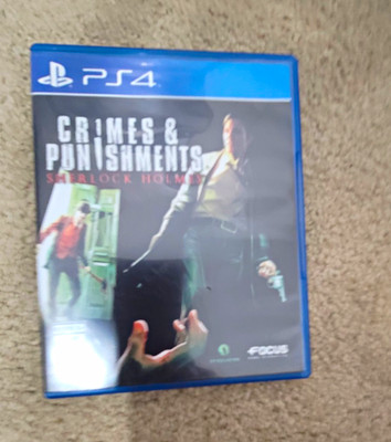 Sherlock Holmes: Crimes & Punishments PS4 Adventure Video Game