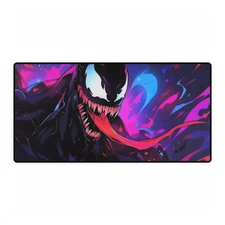 Vibrant Desk Mat Featuring Venom Anime DisneyWorlds Desk Mat Mouse Pad Gaming 