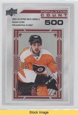 2022 Upper Deck Series 2 Population Count 500 /500 Noah Cates #PC-42 READ 0yq1